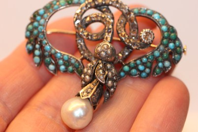 Turquoise brooch 2