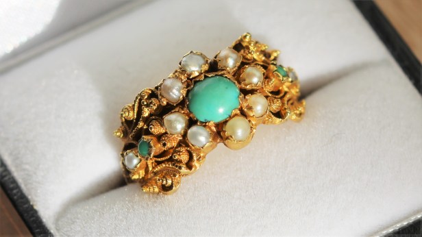 turquoise ring A