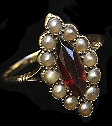 Vic garnet and seed pearl ringIMG_2315crs