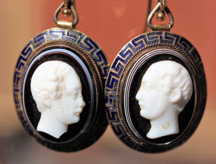 Cameo earringsIMG_3150