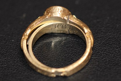 Mourning ring with hair bandIMG_3556