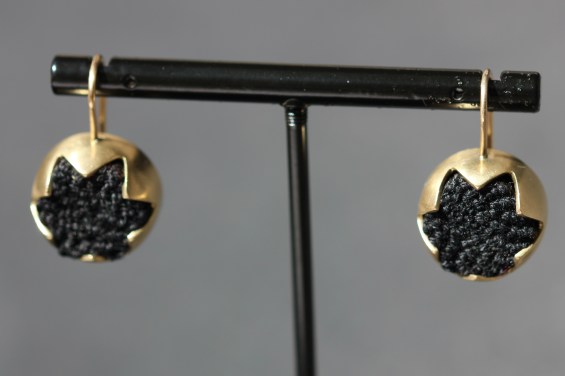 gold and black earringsIMG_4358