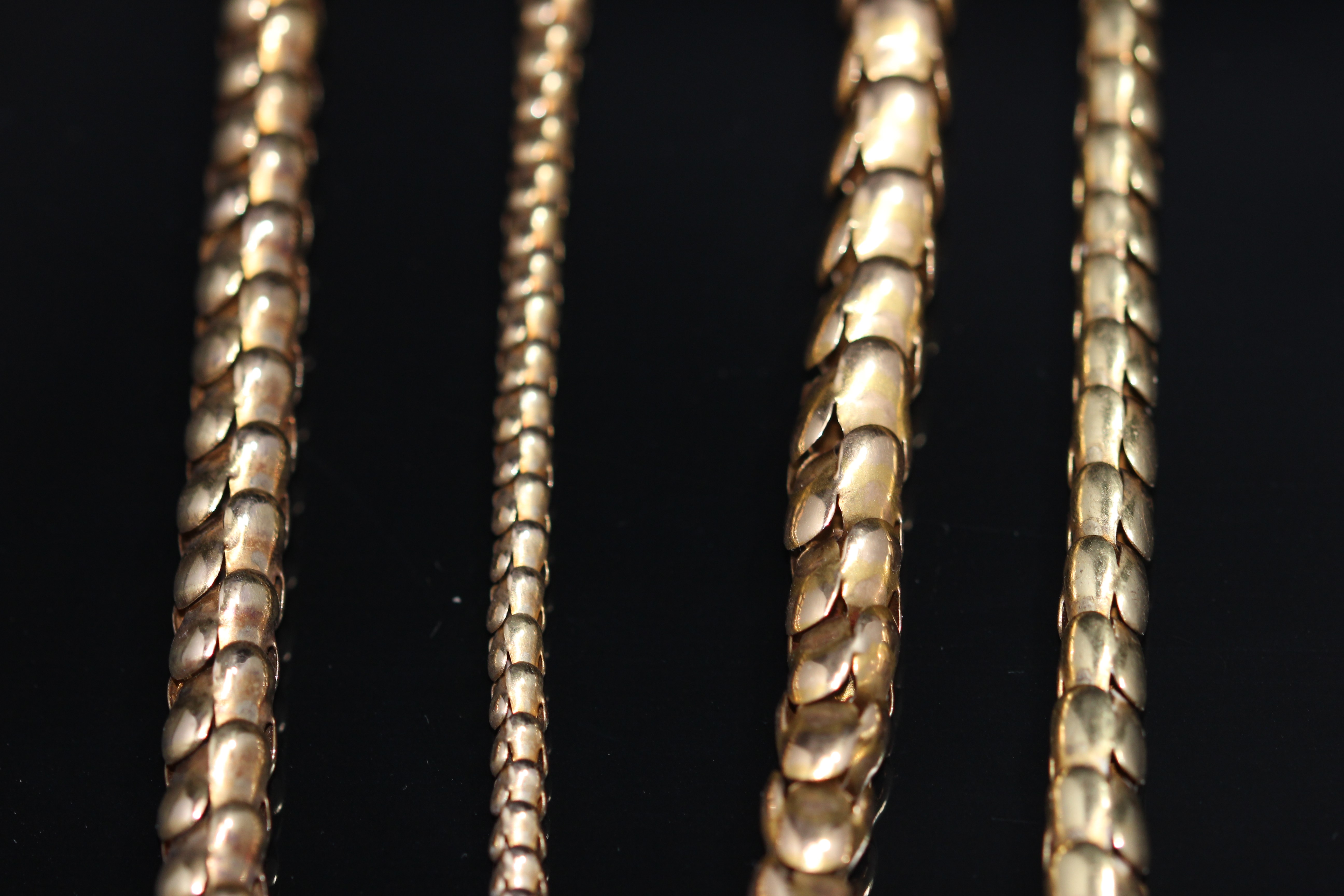 Snake Chain Names Snake Chains – 1840 to late 1850s – navette jewellery
