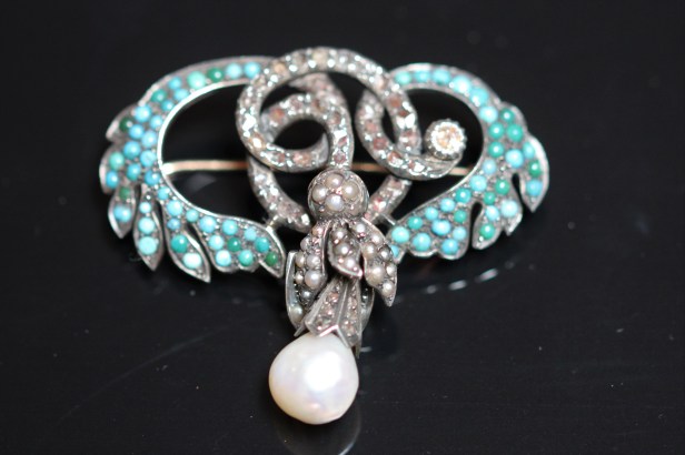 turquoise pearl brooch 2IMG_5379