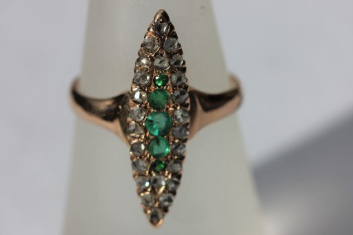 emerald navette ring 1IMG_5975