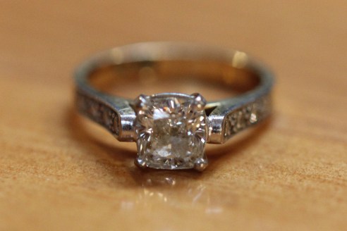 cushion cut diamond ring 1IMG_7289