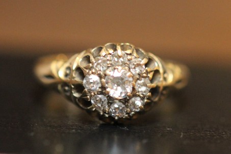 flower diamond ringIMG_7285