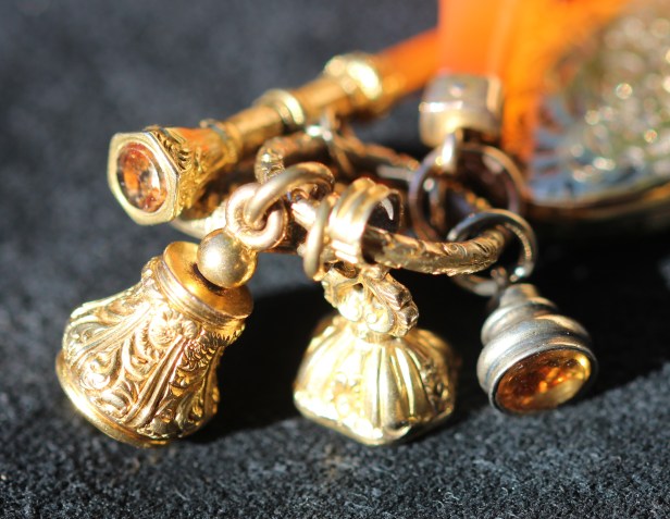 A Collection of Fobs – navette jewellery